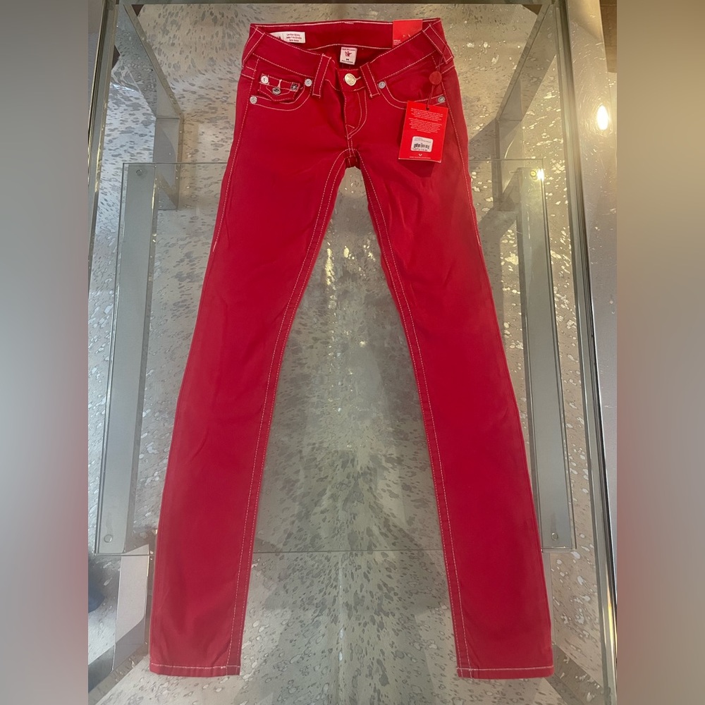 True Religion STELLA Low Rise Skinny Jeans - NWT